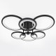 Светильник потолочный светодиодный  Модерн Odry CLL-1-117-RC BK с ДУ 117W 3000-6500К черный  Б0069752  ЭРА