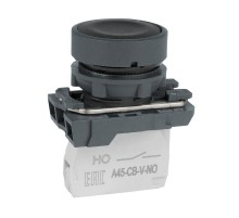 Кнопка OptiSignal D22 C5-P-210 черная пластик 1НО XB5AA21 332180 КЭАЗ