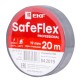 Изолента ПВХ серо-стальная 19мм 20м серии SafeFlex  plc-iz-sf-st  EKF