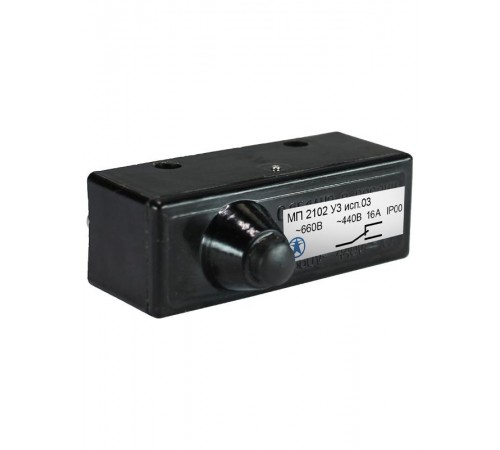 МП 2102 У3 исп.03, IP00, толкатель с увеличенным ходом, базовый, винт, микровыключатель (ЭТ)  ET006840  Электротехник