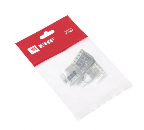 Клемма СМК 2273-248 (с пастой) 8 отверстий 0,5-2.5мм2 (4шт.) EKF PROxima  plc-smk-2273-248r  EKF