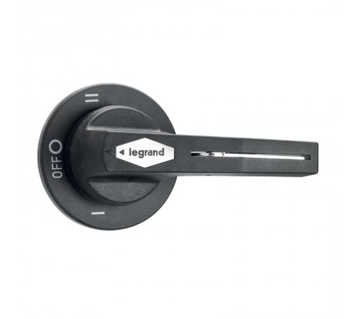 Выносная поворотная рукоятка - IP 65 - для DCX-M от 200 до 400 А - чёрная  431141  Legrand