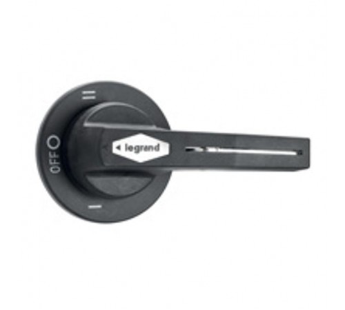 Выносная поворотная рукоятка - IP 65 - для DCX-M от 200 до 400 А - чёрная  431141  Legrand