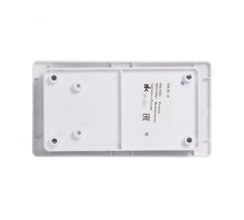 Glossa Белый Блок: Розетка и 3-кл. Выключатель  GSL000176  SE