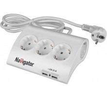 Удлинитель 71 544 NPE-USB-05-180-ESC-3X1.0 71544 Navigator