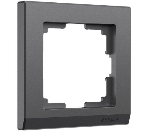 Рамка на 1 пост Stark (графит матовый) W0011864  a063115  Werkel