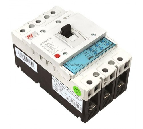 Выключатель автоматический AV POWER-1/3 100А 50kA ETU2.0  mccb-13-100-2.0-av  EKF