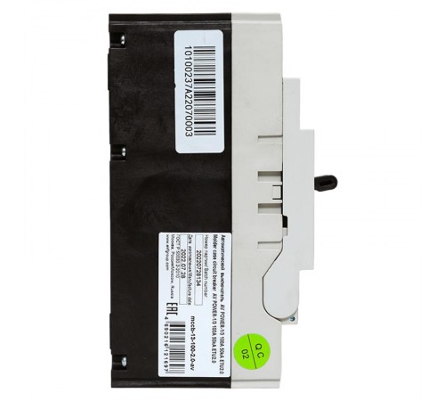 Выключатель автоматический AV POWER-1/3 100А 50kA ETU2.0  mccb-13-100-2.0-av  EKF