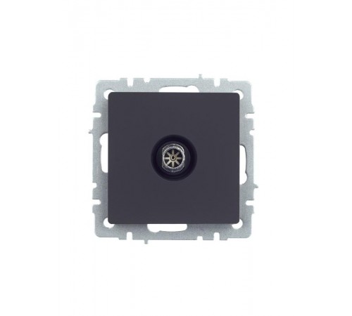 BRITE Розетка TV оконечная РТВ11-0-БрГ графит   BR-A10-O-K53  IEK