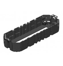 Монтажная коробка GB3 BL с большим отверстием 208x76x36 мм (полиамид,черный)  7407332  OBO Bettermann