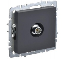 BRITE Розетка TV оконечная РТВ11-0-БрГ графит   BR-A10-O-K53  IEK
