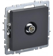 BRITE Розетка TV оконечная РТВ11-0-БрГ графит   BR-A10-O-K53  IEK