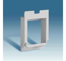 Simon 75 Механизм Вкладыш для адаптера AMP (RJ12) в коннектор на 1 и 2 гнезда, S27, S88, серый  75000-39  Simon