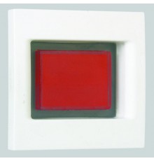 Simon Connect Индикатор напряжения, красная подсветка, K45, 45х45мм, белый  KL05-9  Simon