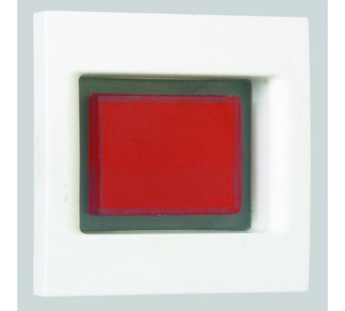 Simon Connect Индикатор напряжения, красная подсветка, K45, 45х45мм, белый  KL05-9  Simon