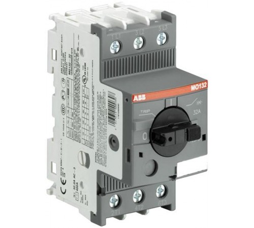 Выключатель автоматический для защиты электродвигателей MO132-12А 50кА с магнитным расцепителем 1SAM360000R1012  ABB