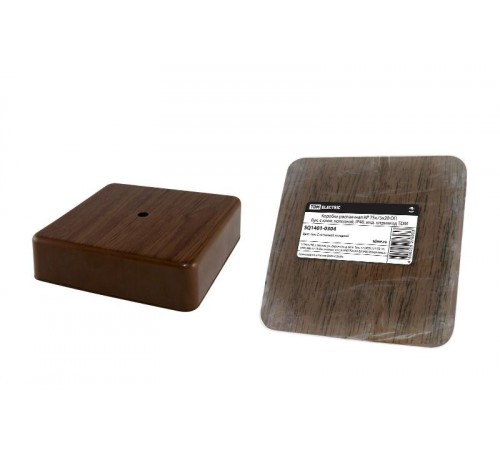 Коробка распределительная КР 75х75х20 о/п бук, с клем. колодкой, IP40, инд. штрихкод  SQ1401-0304  TDM