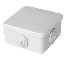 Коробка распределительная 75*75*42мм, 4 ввода, IP53, белая (КЭМ 3-10-4 (П)) EBX10-24-44  32747  STEKKER