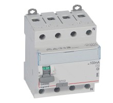 Выключатель дифференциальный (УЗО) DX3-ID 4п 63А 100мА тип AC  411714  Legrand