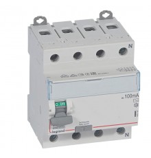 Выключатель дифференциальный (УЗО) DX3-ID 4п 63А 100мА тип AC  411714  Legrand