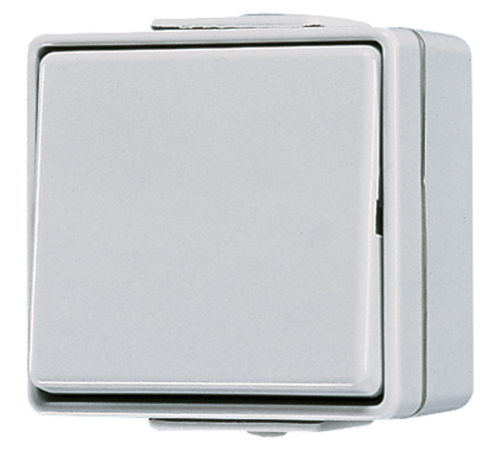 Выключатель перекрестный для накладного монтажа IP44 607W Jung