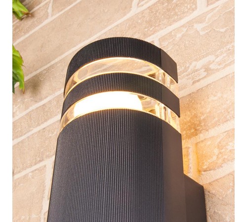 Светильник архитектурный 1444 TECHNO черный настенный  a032627  Elektrostandard