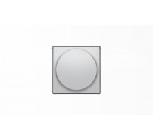 Накладка с поворотной ручкой для механизма поворотного светорегулятора, серия SKY, цвет серебристый алюминий2CLA856020A1301 ABB