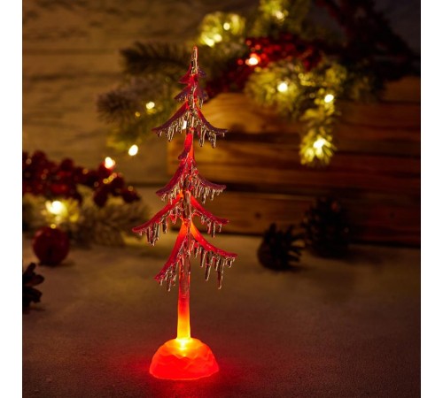 Фигура на подставке Елочка 25 см  513-032  NEON-NIGHT