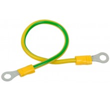 Проводник заземляющий 200мм D=6мм 4мм2 (20шт)  CPZ50-200-04-1-06  IEK