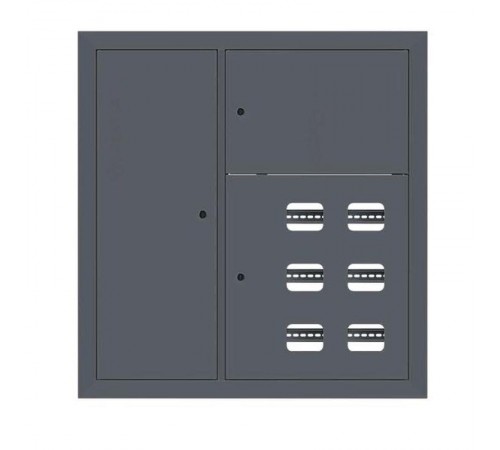 Щит этажный 6 кв. слаботочка слева RAL7016 (1000х950х150)  PROxima mb29-v-6z-ral7016 EKF