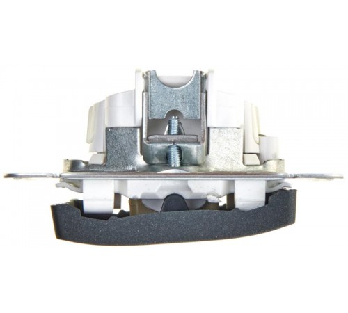 Glossa Антрацит Выключатель 1-клавишный с подсветкой сх.1а, 10AX  GSL000713  SE