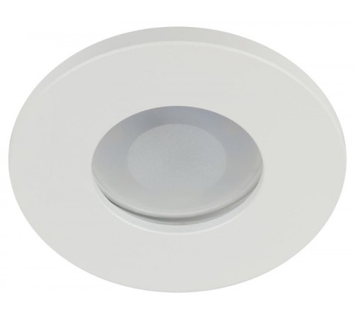 Светильник встраиваемый влагозащищенный WR3 WH MR16/GU5.3, IP44, белый  Б0054368  ЭРА