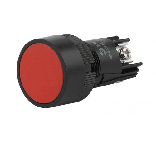 Кнопка управления  SВ-7 "Стоп" красная 1з+1р d22мм/240В (10/1000/12000)  Б0045660  ЭРА