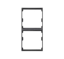 Simon CIMA 500 Адаптер для 2 модулей Simon 27, 50х100мм, 500CIMA, графит  50000088-038  Simon