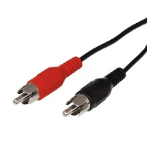 Шнур 2 RCA - 2 RCA, длина 1,5 метра, черный  17-0103  REXANT