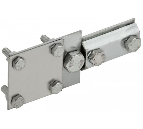 Заж. соед. контр. пр. 6-8мм-полоса 40мм нерж. сталь  ZCC56-20-1-68-40  IEK