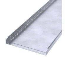 Лоток перфорированный Профи INOX (AISI 316) 600х80x6000 (2,0 мм) (12 м/уп)  PR16.13489  Промрукав