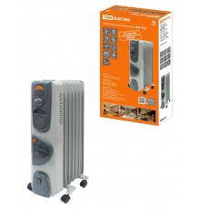 Масл. обогрев. МО-7ТВ, 1500 Вт, 7 сек, вент, регул. мощн. (600/900/1500+400 Вт), термостат,  SQ2501-0911  TDM