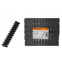 Зажим винтовой ЗВИ-15 полипропилен 1,5-6мм2 12пар 100°С черный   SQ0510-0034  TDM