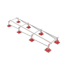 Опорная конструкция для установки оборудования TECHNORAPTOR LIGHTFOOT 1000х4000  KM-TR-LTF-SSEI-1000-4000  КМ - профиль