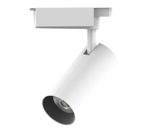 Светильник светодиодный трековый цилиндр 20W 1760lm 4000K 180-220V IP20 65*206мм белый линза 36  TR083  Gauss