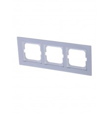 Рамка 3-постовая, серия axcent, цвет белый  1754-0-4333   2CKA001754A4333  ABB