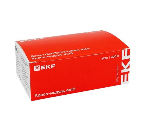 Шина нулевая в корпусе 4х15 EKF PROxima  sn0-4x15  EKF