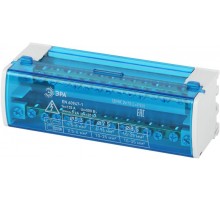 Аксессуары для клемм NO-224-14 ЭРА Шины на DIN-рейку в корпусе (кросс-модуль) ШНК 2х15 L+PEN  Б0043932  ЭРА