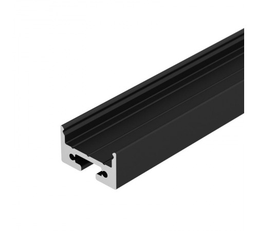 Профиль с экраном SL-LINE-2011M-2500 BLACK+OPAL SQUARE  027993  Arlight