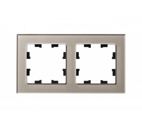 AtlasDesign Nature Шампань Рамка 2-ая, стекло  ATN320502 SE