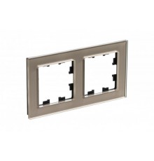 AtlasDesign Nature Шампань Рамка 2-ая, стекло  ATN320502 SE