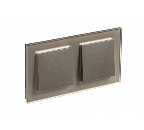 AtlasDesign Nature Шампань Рамка 2-ая, стекло  ATN320502 SE