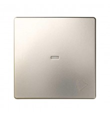 Simon 82 Клавиша с пиктограммой "звонок" для выключателя одноклавишного с подсветкой, S82, S82N, шампань  8200015-034  Simon