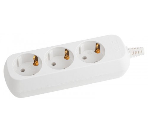 KX-3e ЭРА Колодка 3гн, зазeмл (20/1440)  Б0028338  ЭРА